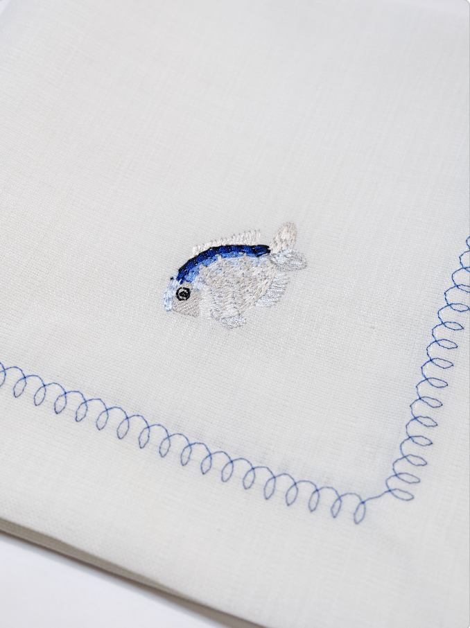 Marea Embroidery Napkin Set