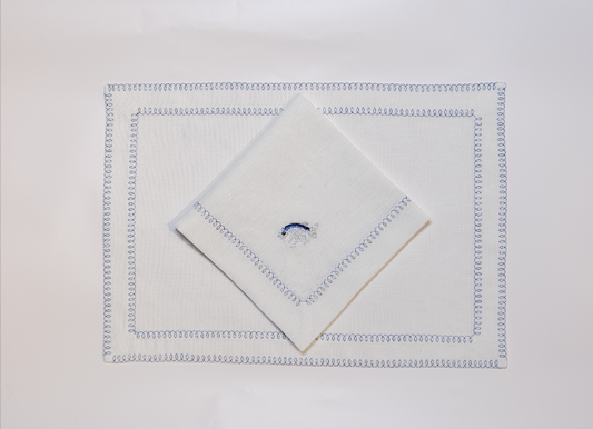 Marea Embroidery Napkin Set